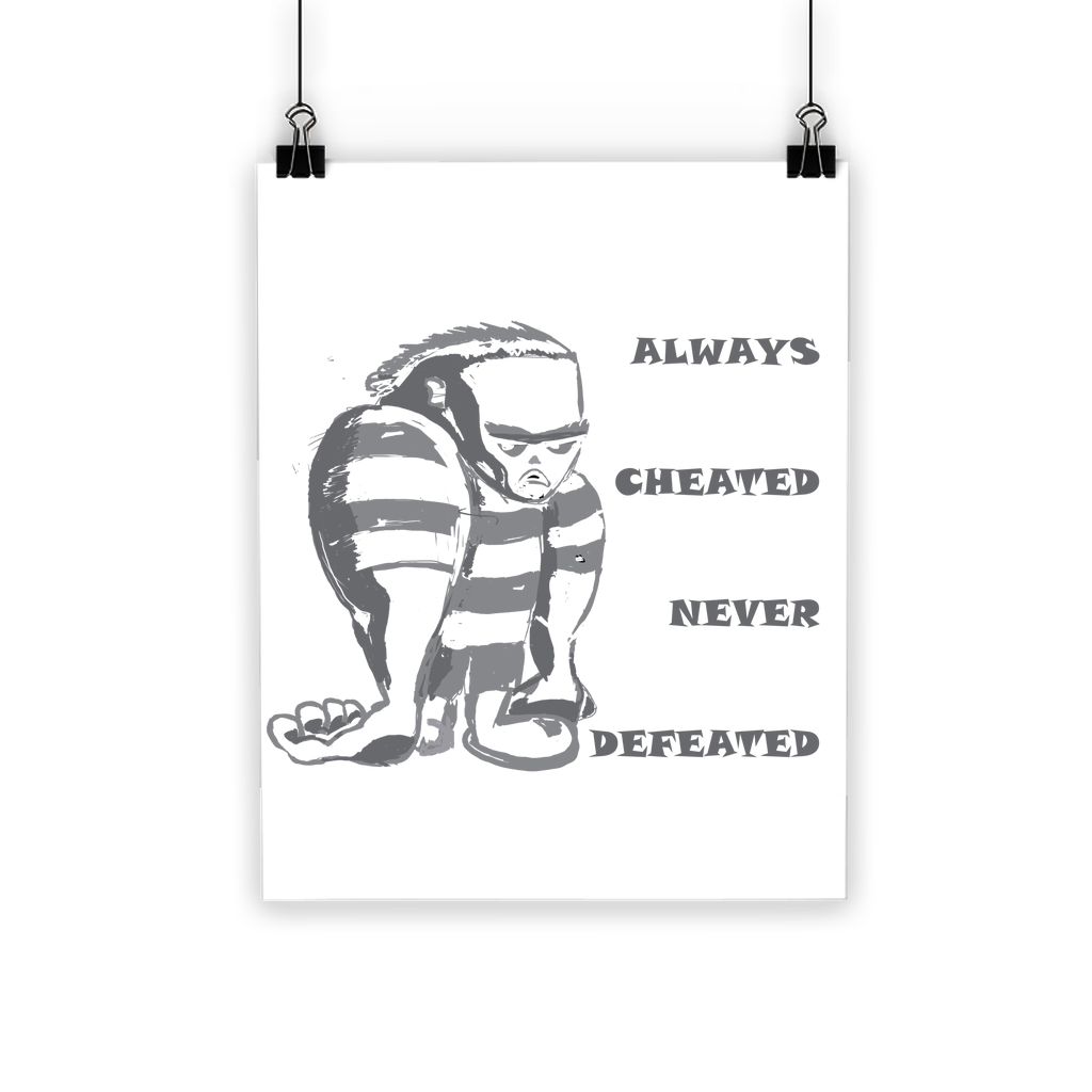 ALWAYS CHEATED 3 Classic Poster