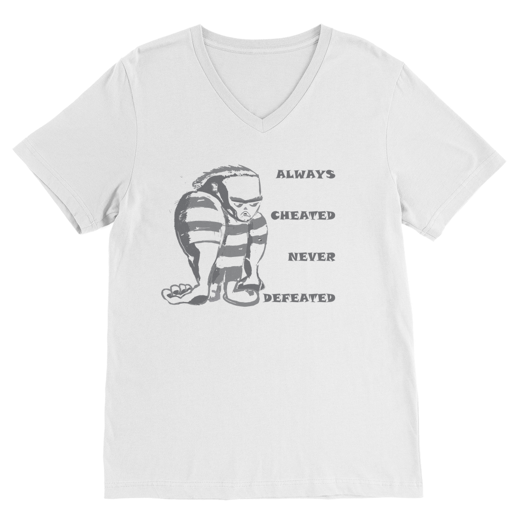 ALWAYS CHEATED 3 Premium V-Neck T-Shirt